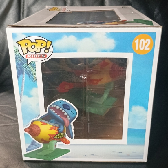 New in box 💥POP! Rides Disney's Stitch in Rocket #102💥 Collectible Figurine - Picture 8 of 11